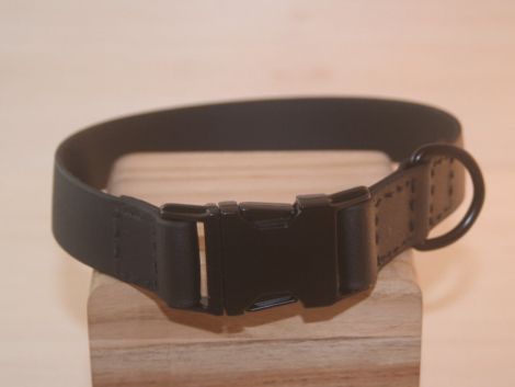 schwarzes Hundehalsband